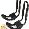 Swagman Contour Roof Mount Kayak Rack Black with Tie‑Down Straps-0
