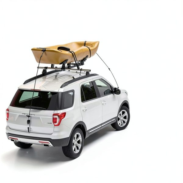 AA-Racks KX-405-BLK Universal Kayak Canoe Roof Carrier Foldable 2200lb-6