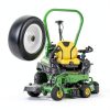 11x4.00-5 Lawn Mower Tires FAHKNS Flat Free 5 Inch Foam Wheel Pack-4