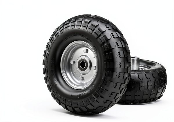 10" Winisok Solid Tire Wheels 4.10/3.50-4 Duty Replacement – 2 Pack-3