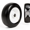 11x4.00-5 Lawn Mower Tires FAHKNS Flat Free 5 Inch Foam Wheel Pack-1