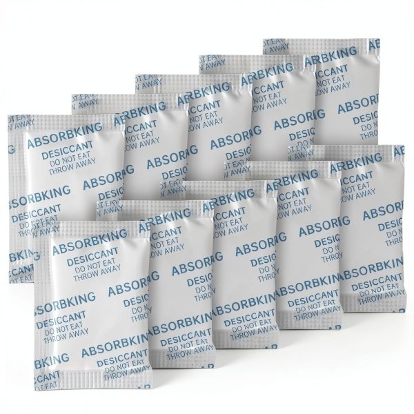 Desiccant Packs – 2 Gram 500 Packs Moisture Absorbers, Food Grade Desiccant with Color Indicating, Premium Desiccant Packs for Storage, Great for Spices, Foods, Electronics, Jewelry-0
