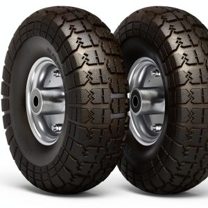 10" Winisok Solid Tire Wheels 4.10/3.50-4 Duty Replacement – 2 Pack-0