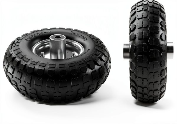 10" Winisok Solid Tire Wheels 4.10/3.50-4 Duty Replacement – 2 Pack-1