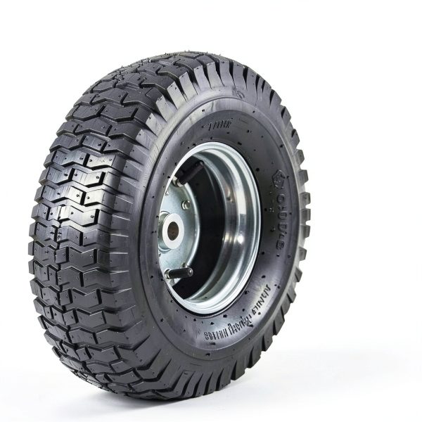 MZREXN 15x6.00-6 Lawn Mower Tires and Wheel Assembly, Front Tires Replacement, Compatible with John Deere & More Riding Mowers, 4 Ply Pneumatic, 3" Centered Hub, 3/4" Bearings, 2PCS-5