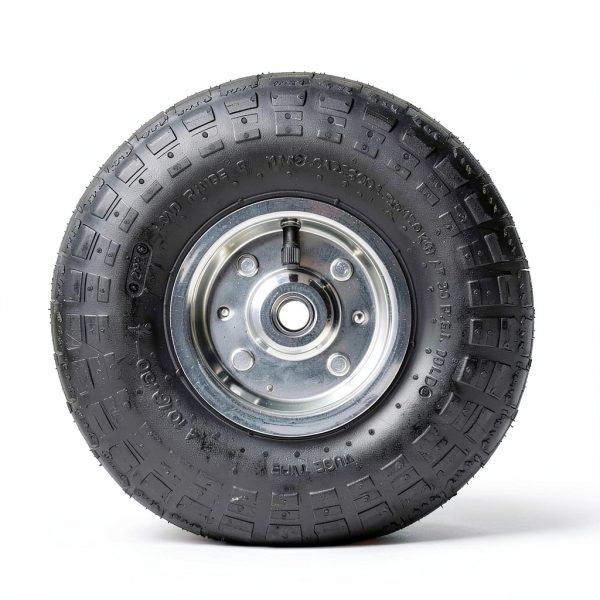 4.10/3.50-4 Pneumatic Tire AR-PRO 2 Pack 10" Wheel with 5/8" Bearings-2