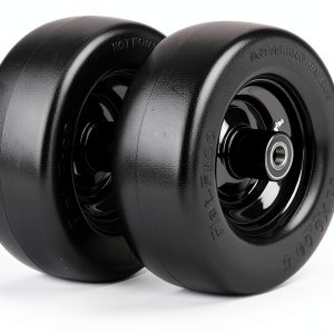 Upgrade 11x6.00-5 Tires by RIHYTAC – 2 Pack Black Lawn Mower Tires-0