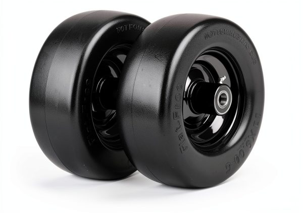 Upgrade 11x6.00-5 Tires by RIHYTAC – 2 Pack Black Lawn Mower Tires-0