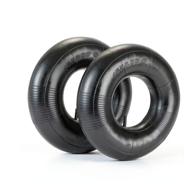 2 Pack 15x6.00-6" Inner Tubes, Heavy Duty Replacement Lawn Mower Tire Tubes with TR-13 Valve Stem, Inner Tubes Ideal for Yard Tractors, Wheelbarrows, Snow Blowers, ATVs, Go Karts, Golf Carts-3
