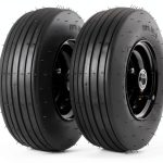 AR-PRO 11x4-5 Tire and Wheel Assembly 2-Pack with Tube, 4‑Ply Bias-0