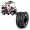 TUFFIOM 20x8.00-8 Lawn Mower Tires 2pcs 4PR Tubeless Turf-1