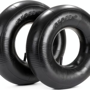 2 Pack 15x6.00-6" Inner Tubes, Heavy Duty Replacement Lawn Mower Tire Tubes with TR-13 Valve Stem, Inner Tubes Ideal for Yard Tractors, Wheelbarrows, Snow Blowers, ATVs, Go Karts, Golf Carts-0