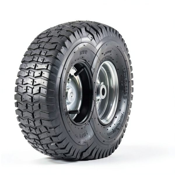 MZREXN 15x6.00-6 Lawn Mower Tires and Wheel Assembly, Front Tires Replacement, Compatible with John Deere & More Riding Mowers, 4 Ply Pneumatic, 3" Centered Hub, 3/4" Bearings, 2PCS-6