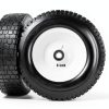 13x5.00-6 Flat Free Tire & Wheel by CMOOD – 2 Pack Solid Rubber Tires-1